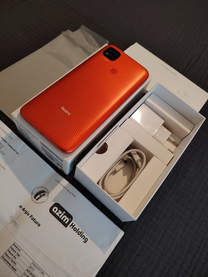 XIAOMI Redmi 9C 32GB Orange kusursuz ! - Görsel 2