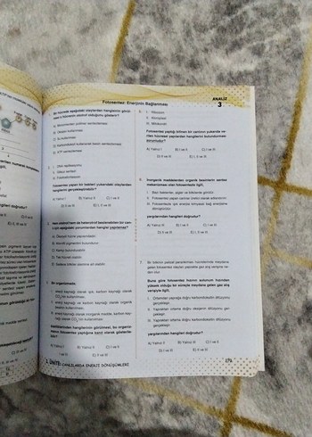 AYT Biyoloji Soru Bankası - Biyotik Yayınları
