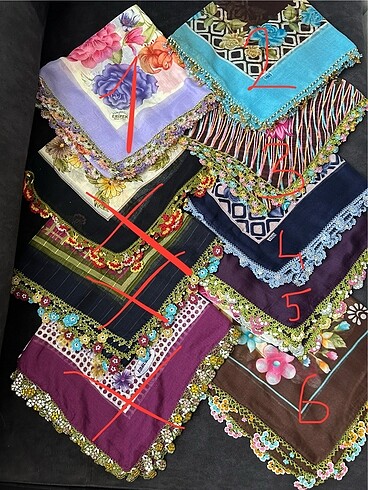 Oyalı yazma tülbent
