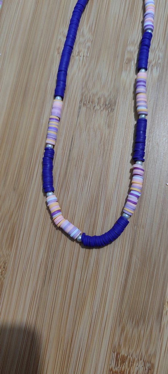 Renkli fimo kolye - Görsel 2