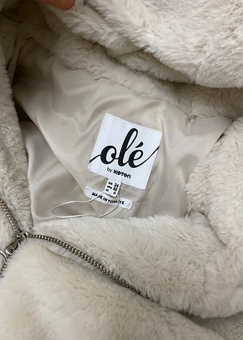 Bej Kapüşonlu Rahat Kadın Ceket - Görsel 5