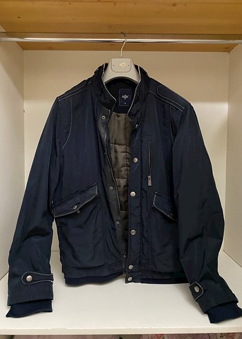 Erkek Lacivert Denim kiğılı Ceket - Görsel 2