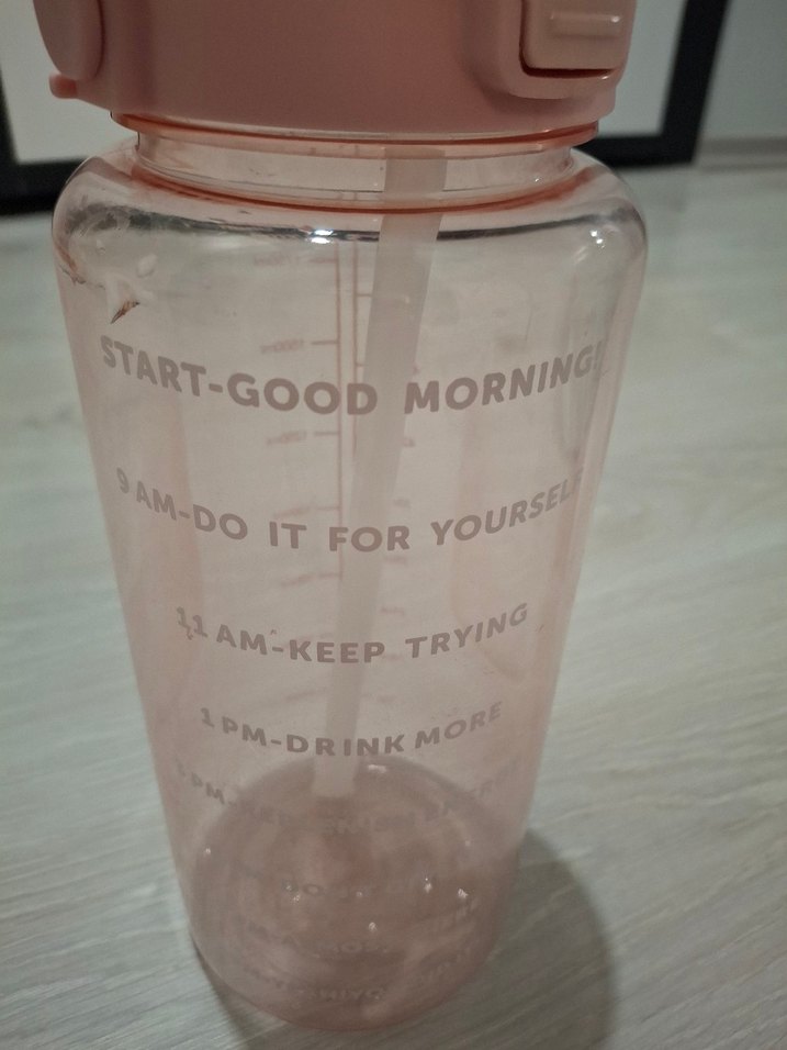 Pastel Pembe Bebek Biberonu 2000ml - Görsel 4