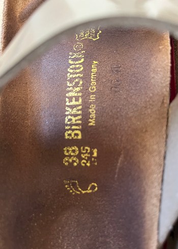 Birkenstock Birkenstock nubuk terlik orijinal ürün