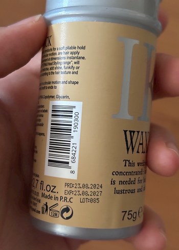 Wax Stick Saç Şekillendirici 75g - Görsel 2