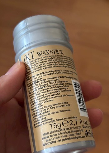 Wax Stick Saç Şekillendirici 75g - Görsel 3