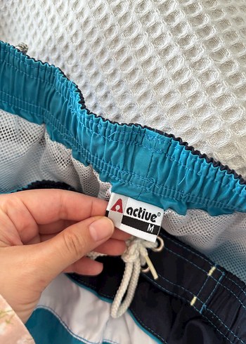 Mavi Erkek Spor Yüzme Şortu - Görsel 2