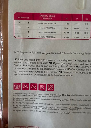 Penti külotlu çorap - Görsel 2