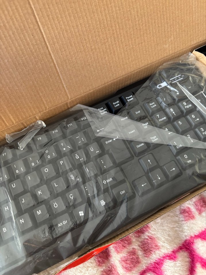 Kablosuz Siyah Klavye ve Mouse Seti KM-4055 - Görsel 4