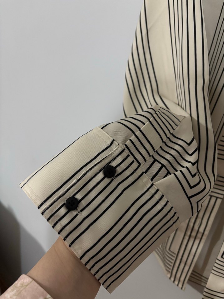 Bej Kadın Gömlek - Görsel 5