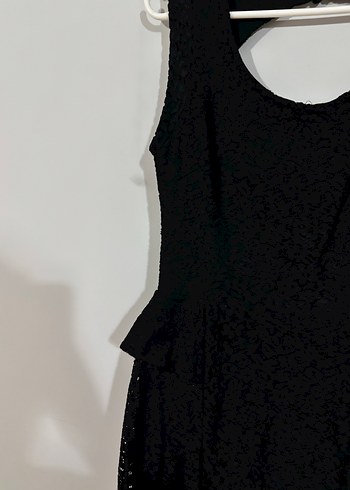 Siyah Mini Kadın Elbise - Görsel 2