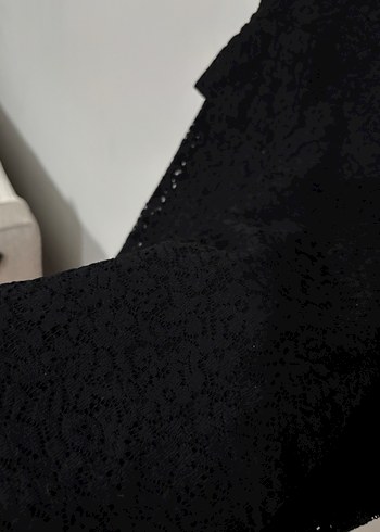 Siyah Mini Kadın Elbise - Görsel 4