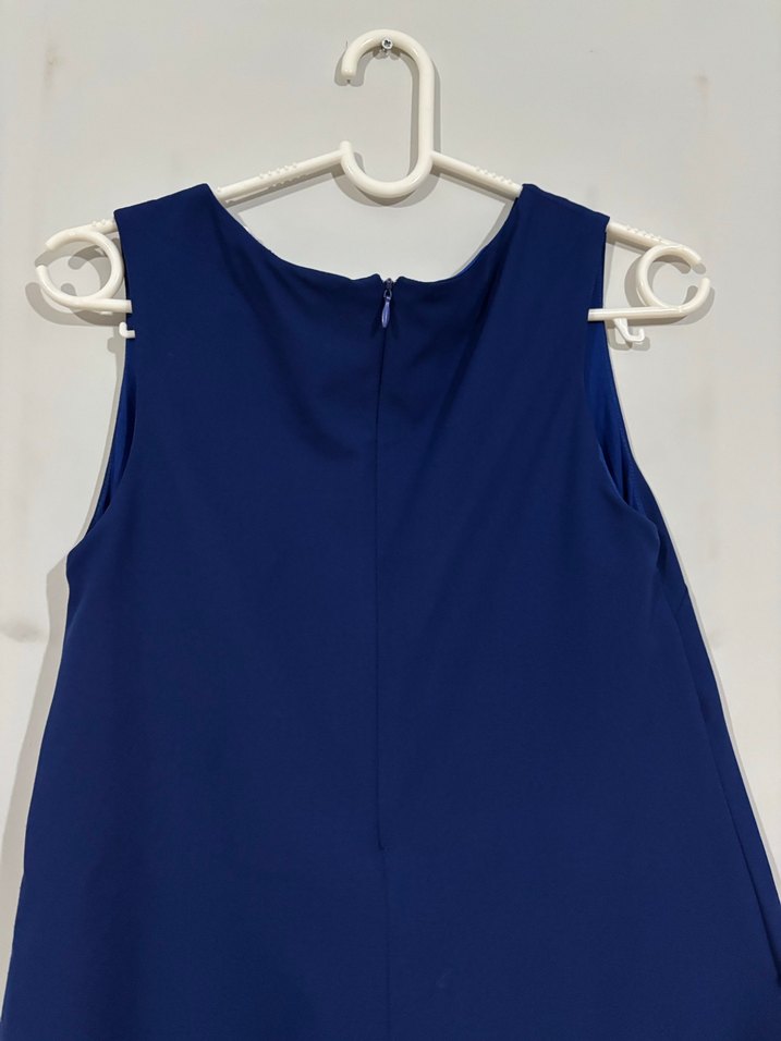 Mavi Midi Kadın Elbise - Görsel 3