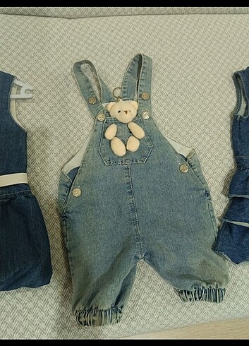 H&M Kız bebek kot elbise
