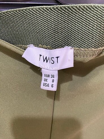 Twist kumaş pantolon