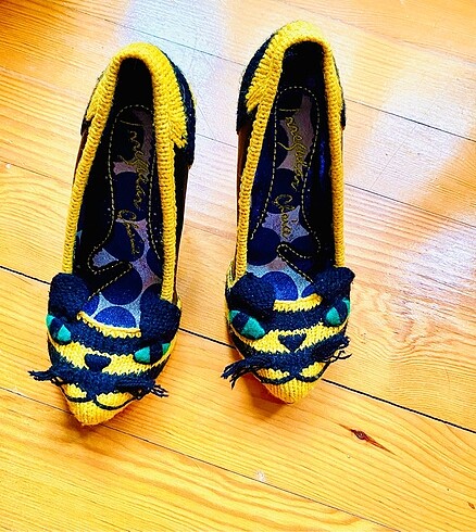 Irregular Choice kedi tasarım ayakkabı 37