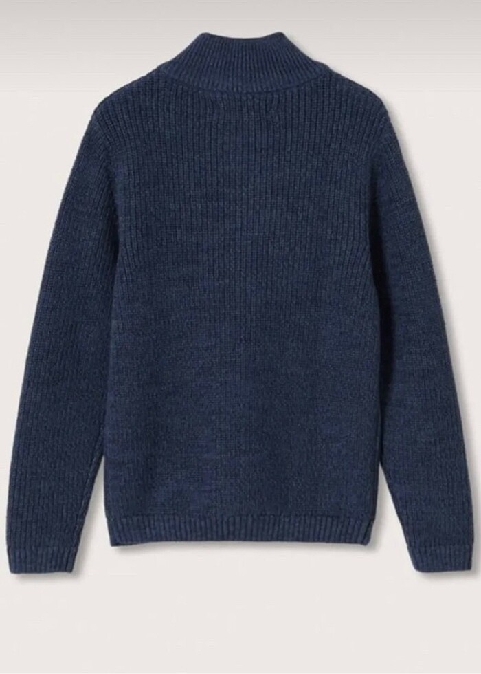 MANGO FERMUARLI ÖRGÜ KAZAK - Görsel 2