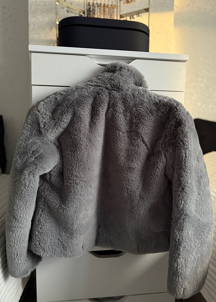 MANGO SUNİ KÜRK KABAN - Görsel 4