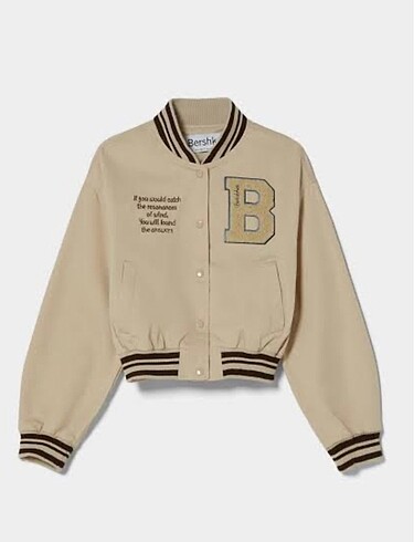BERSHKA KOLEJ CEKET