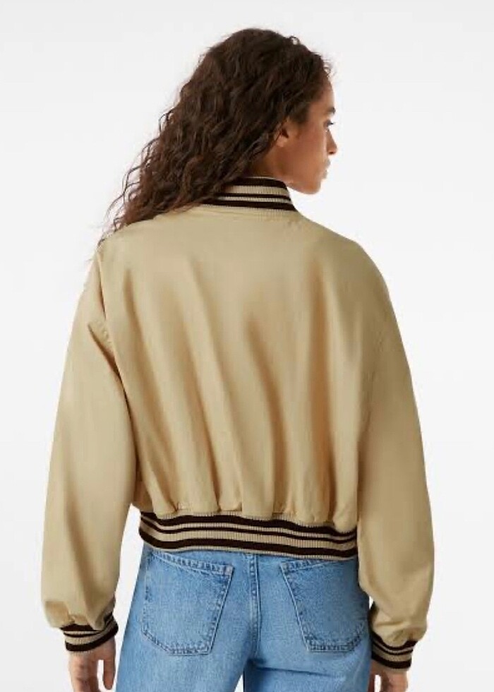 BERSHKA KOLEJ CEKET - Görsel 3