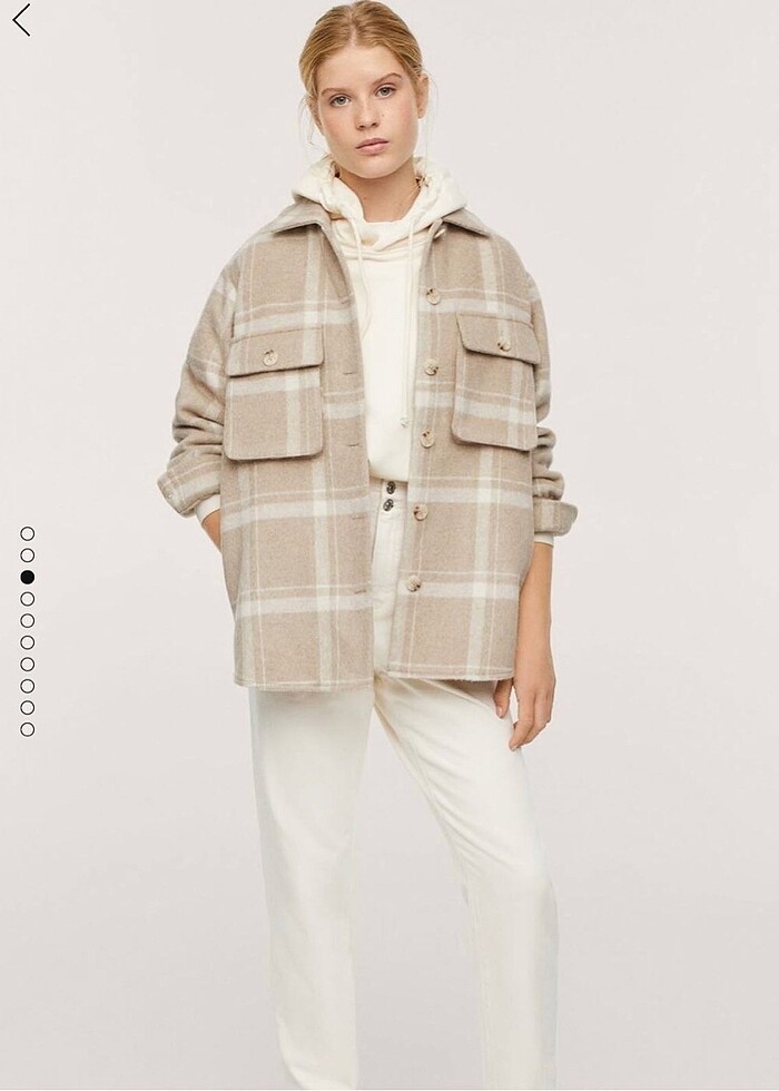 MANGO GÖMLEK CEKET - Görsel 2