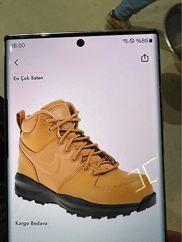 34 Beden camel Renk Nike çocuk bot