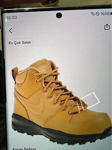 34 Beden Nike çocuk bot
