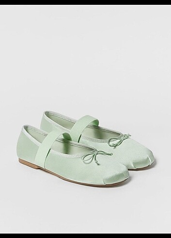 Zara ZARA Kids Kumaş Babet Ayakkabı