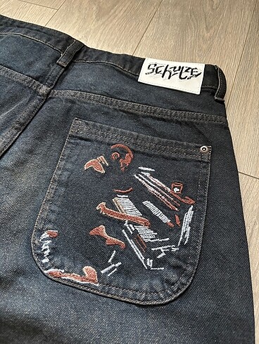 DERSCHUTZE BAGGY JEAN PANTOLON