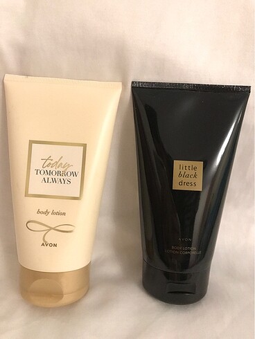 Avon parfümlü krem vücut losyonu