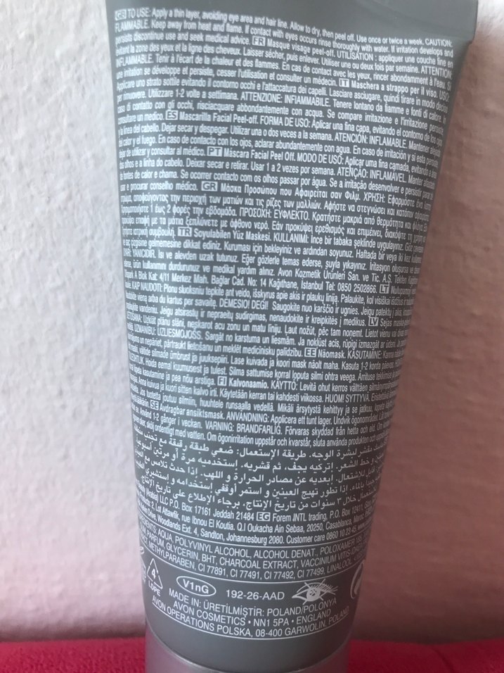 Avon Planet Spa Kore Kömürlü Soyulabilir Maske 50ml - Görsel 2