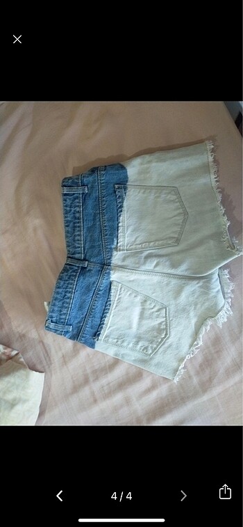 xs Beden defacto denim şort