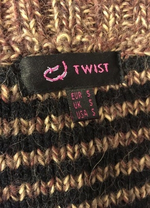 s Beden çeşitli Renk Twist Çok Renkli Uzun Hırka