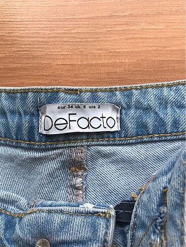 Defacto kot şort
