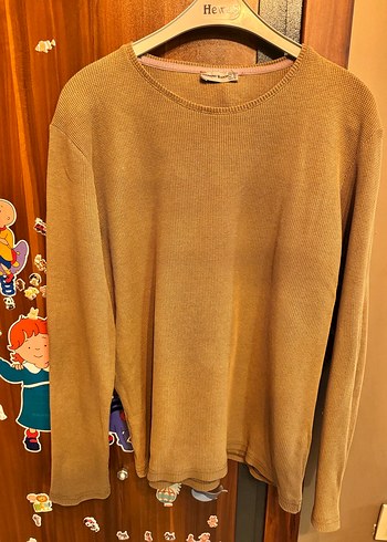 Erkek taba  Triko Uzun Kollu Kazak - Görsel 2