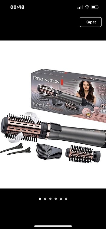 Remington Keratin Protect Saç Şekillendirici AS8810