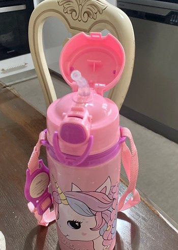Unicorn Desenli Pembe Çocuk sulum - Görsel 4