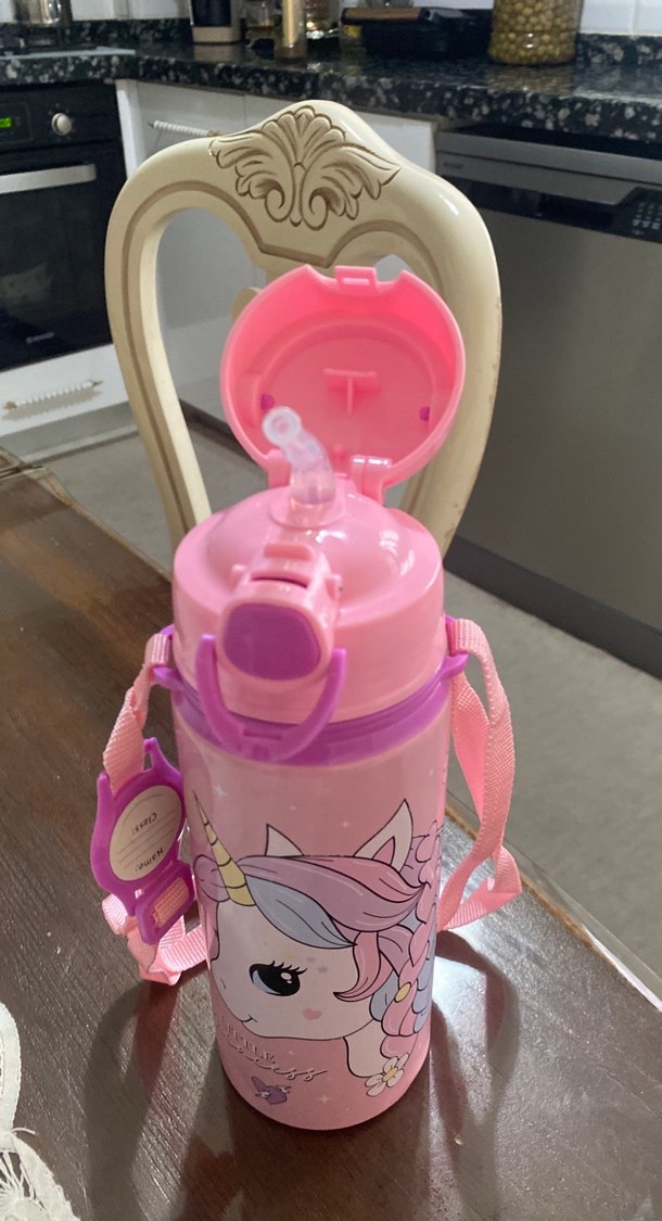 Unicorn Desenli Pembe Çocuk sulum - Görsel 4