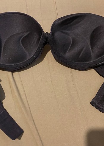 Siyah push up Sütyen - Görsel 2