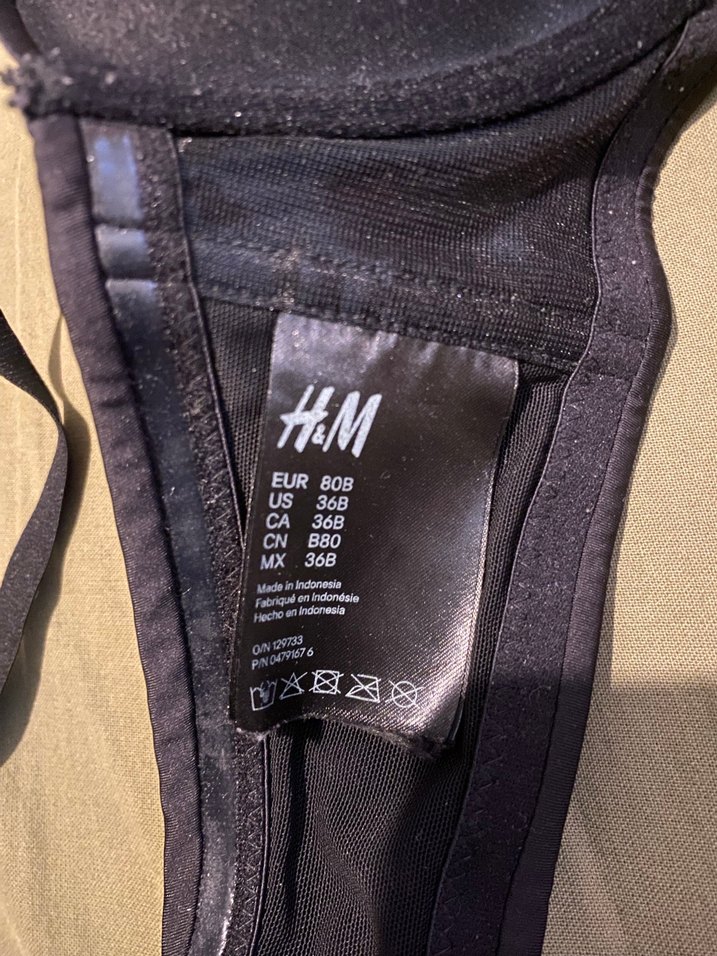 Siyah push up Sütyen - Görsel 3