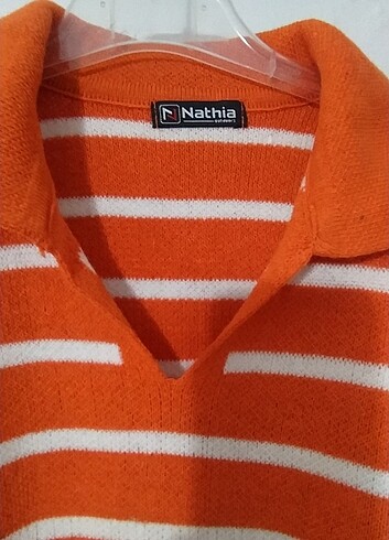 NATHIA ÇİZGİLİ KAZAK  - Görsel 4