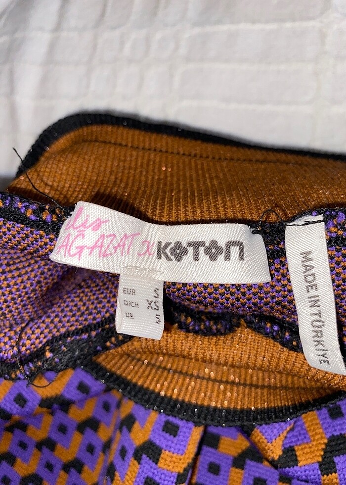 KOTON Dik Yaka Süveter - Görsel 5