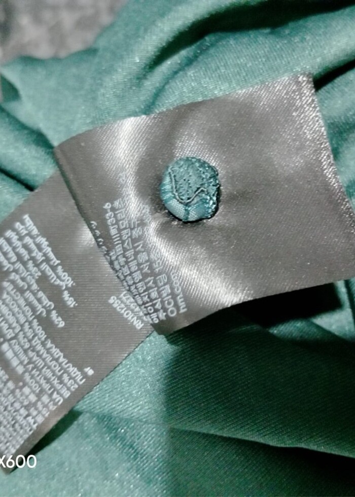 Yüksek Yaka Dantelli Bluz - Görsel 4