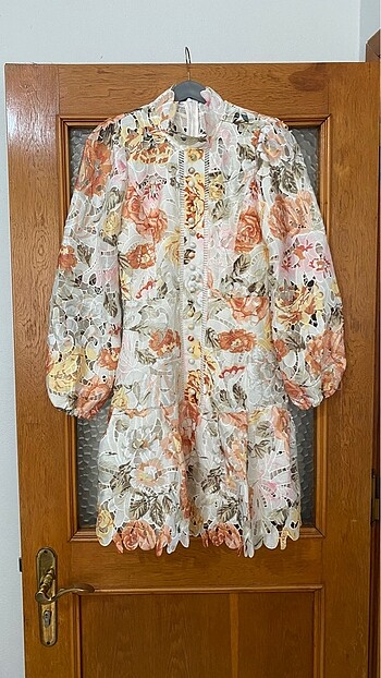 FASİON Çiçek desenli elbise - Görsel 6