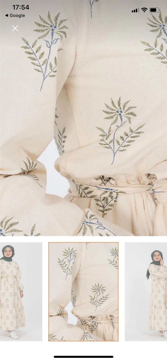 Keten Elbise - Görsel 2