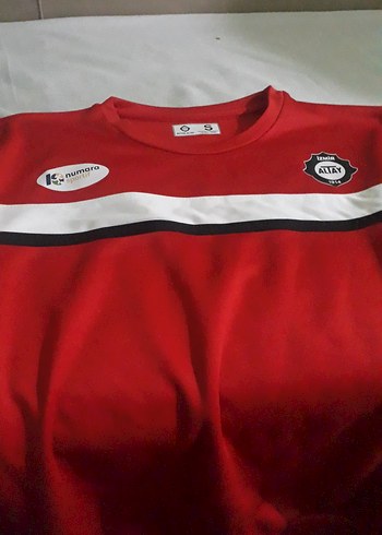 Kırmızı Uzun Kollu Erkek Sweatshirt