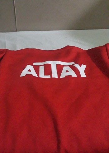 l Beden kırmızı Renk Kırmızı Uzun Kollu Erkek Sweatshirt