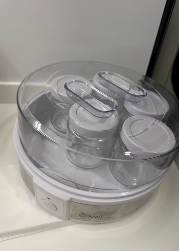 Beyaz ve Gri Yoğurt ve Ekmek Yapma Makinesi - Görsel 2