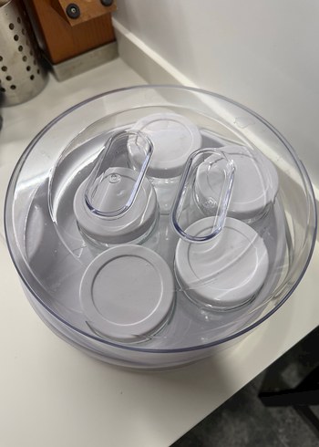 Beyaz ve Gri Yoğurt ve Ekmek Yapma Makinesi - Görsel 3