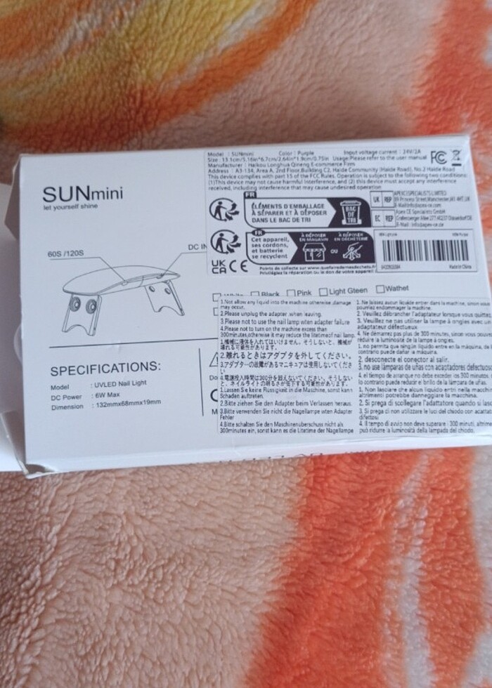 Kalıcı oje UV kurutucu  - Görsel 5